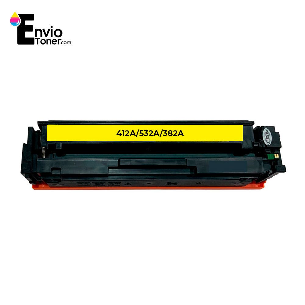 Toner Generico 412a 532a 382a Cm2320 Cp2025 Amarillo